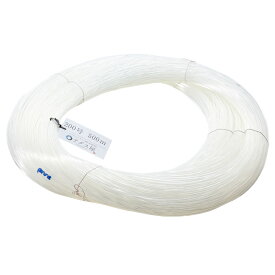 200号 500m ナイロン テグス カセ巻 透明 カセ巻 透明