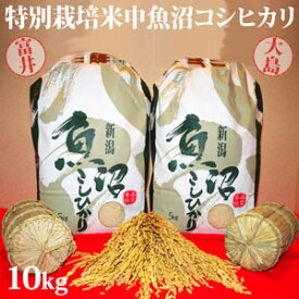 令和5年産新米☆生活応援☆特別栽培米中魚沼コシヒカリ10kg