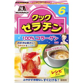 森永乳業 森永製菓 クックゼラチン 6袋入り (5g×6P)×6箱
