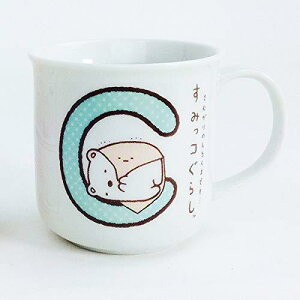 マリモクラフト(Marimocraft) すみっコぐらし イニシャルマグ C 日本製 食器 グッズ (MCOR)