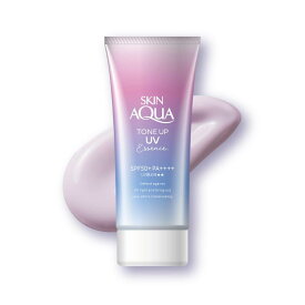 スキンアクア (skin aqua) 50+ 透明感アップ トーンアップ UV エッセンス 日焼け止め 心ときめくサボンの香り ラベンダー 1個 (x 1)