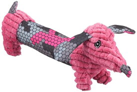 スーパーキャット 犬用おもちゃ スクイーカードッグ ピンク S サイズ