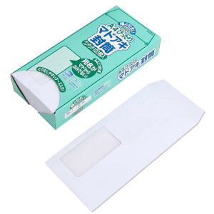 オキナ 封筒 マドアキ封筒 A4ぴったり ホワイト 100枚 WT30WH