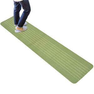 �I�J(OKA) �D�����􂢂₷�� �L�b�`���}�b�g ��45cm×240cm �O���[��(�w�����{��) (�􂦂� �y�� ����~�� �N�b�V����)