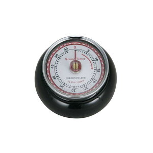 _g(Dulton) Lb`pi Lb`^C}[ EBY }Olbg ubN 30×a70mm KITCHEN TIMER WITH MAGNET BLACK 100-189BK