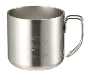 LveX^bO(CAPTAIN STAG) }OJbv Rbv _uXeX ^fM ۉEۗ 350ml Vo[ e UE-3428