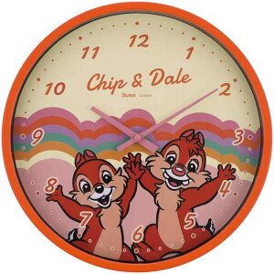 スケーター (skater) 壁掛け時計 ディズニー レトロ チップデール ZHW1-A