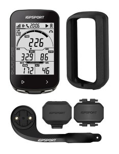 iGPSPORT BSC100S �T�C�N���R���s���[�^�[ GPS �T�C�R�� ���]�� Bluetooth5.0ANT+�Ή� ���C�����X�P�C�f���X�E�X�s�[�h�Z���T�[ Type-C �����[�d��2.6�C���`��^ LCD �����o�b�N���C�g IPX7�h��