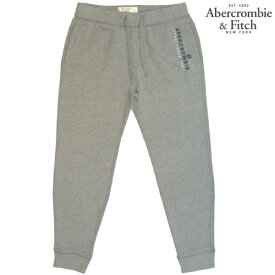 【送料無料】【セール】 アバクロ 【200種類の品揃え】 メンズ スエットパンツ ABERCROMBIE 刺繍ロゴ グレー　Abercrombie&Fitch スウェット パンツ アバクロンビー＆フィッチ カジュアル サファリ 雑誌掲載 アメカジ ストリート ウェア ファッション 正規 商品 074