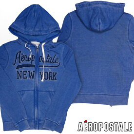 【セール】 エアロポステール メンズ パーカー ブルー　6269 Aeropostale インポート ファッション ブランド ダメージ　ストリート 西海岸 SURF サーフィン サーフ カジュアル アメカジ セレカジ ヴィンテージ スタイル 正規 商品