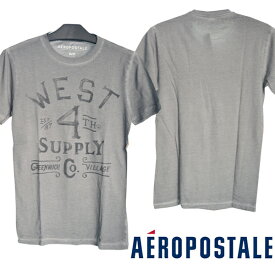 【セール】 エアロポステール メンズ Tシャツ グレー WEST Aeropostale インポート ファッション ブランド ストリート 西海岸 SURF サーフィン サーフ カジュアル アメカジ セレカジ ヴィンテージ スタイル 正規 商品