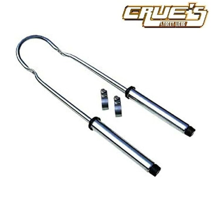 楽天市場】OGショック付き シーシーバー Sissy Bar クローム メッキ 