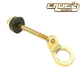 ＼店内全品ポイント11倍／ スプリンガーフォーク ボルト＆リング ゴールド メッキ ローライダー 自転車部品 フォーク 自転車 パーツ ローチャリ ビーチクルーザー カスタム 改造 部品 GRQ Schwinn シュウィン スティングレー レインボー チョッパー