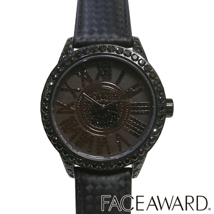 楽天市場】【送料無料】 フェイスアワード メンズ 腕時計 ブラック  