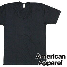 【セール】 アメリカンアパレル メンズ Vネック Tシャツ 半袖 American Apparel アメアパ トップス シャツ インポート ファッション ブランド ストリート サーフ アメリカン カジュアル アメカジ スタイル 正規 商品