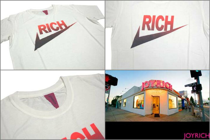 楽天市場】【セール】ジョイリッチ メンズ Tシャツ ホワイト JOYRICH  