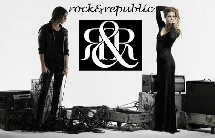 楽天市場】ロック&リパブリック メンズ ストレート デニム インディゴ  