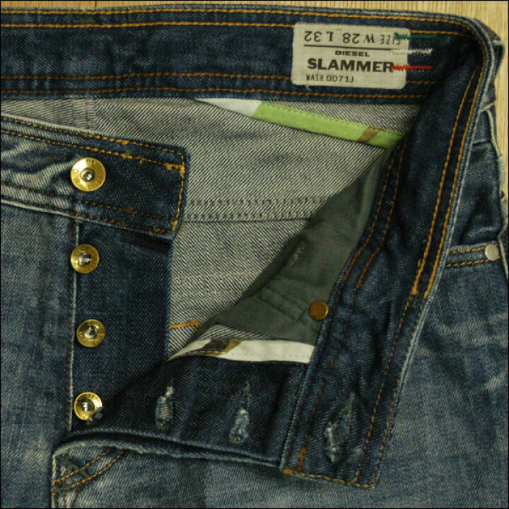 楽天市場 ディーゼル Diesel メンズ ローライズ スリム テーパードデニム Slammer 0071j Slim Tapered プレミアム ジーンズ デニム インポート ファッション Safari サファリ Leon レオン オーシャンズ 掲載 ブランド セレカジ カジュアル スタイル 正規 Nyst セレクト