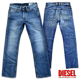 【送料無料】 ディーゼル DIESEL メンズ ストレートデニム VIKER 008AT プレミアム ジーンズ スリムストレート デニム インポート ハイブランド ファッション safari サファリ LEON レオン オーシャンズ 雑誌 掲載 ブランド セレカジ セレブ カジュアル スタイル 正規 商品