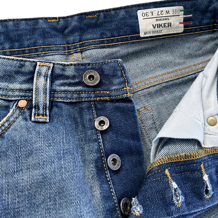 楽天市場】DIESEL ディーゼル VIKER 008AT メンズ デニム ジーンズ 
