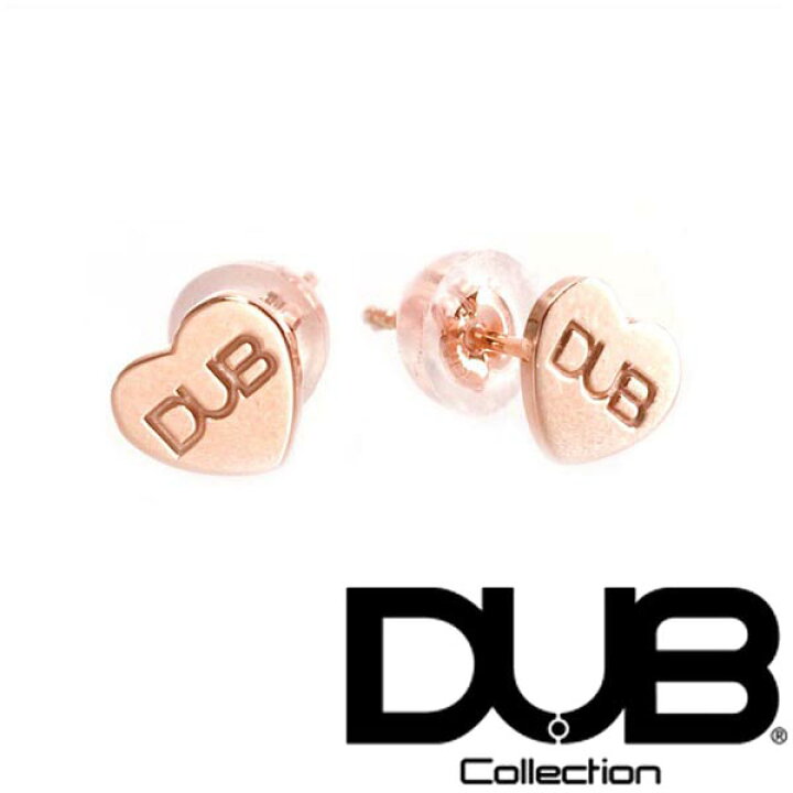 楽天市場】再入荷なし 即納 DUB ピアス K10 ピンクゴールド レディース 