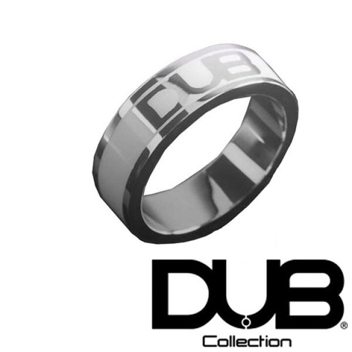 楽天市場】再入荷なし 即納 DUB ジュエリー リング 193-2 ロゴ 