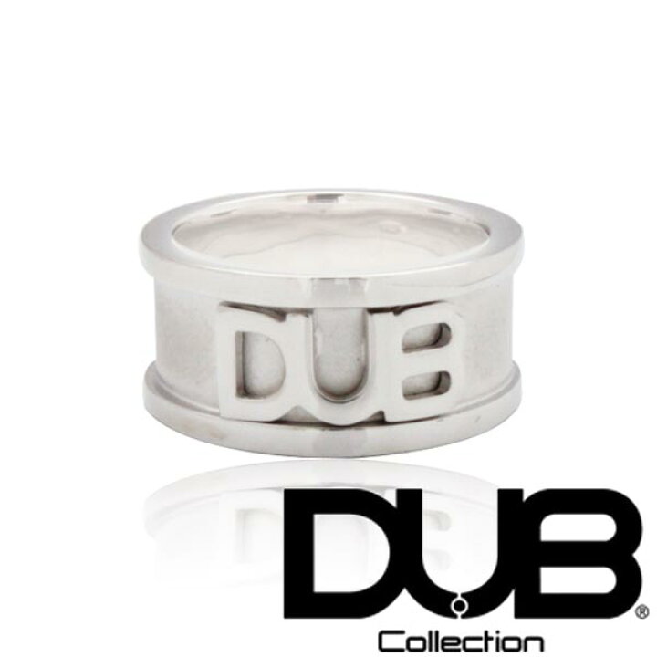 楽天市場】再入荷なし 即納 DUB ジュエリー リング 33-1 ロゴ シルバー 