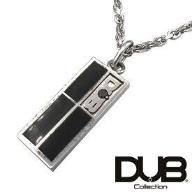 再入荷なし　即納 DUB ダイヤモンド ネックレス ブラック メンズ レディース ジュエリー jb-1 ダブジュエリー シルバー アクセサリー ダブコレクション リング 指輪 CanCam Scawaii anecan Safiri サファリ LEON レオン 雑誌 掲載 芸能人 多数愛用 ダブ ブランド プレゼント