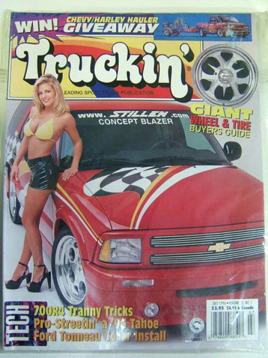 楽天市場】トラッキン マガジン US版 1996年7月号 Truckin Magazine 