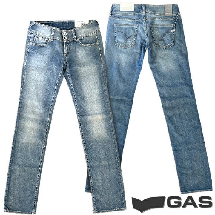 楽天市場】30%OFF セール 送料無料 GAS JEANS レディース デニム 