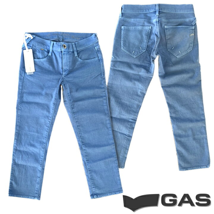 楽天市場】30%OFF セール 送料無料 GAS JEANS レディース コットン 