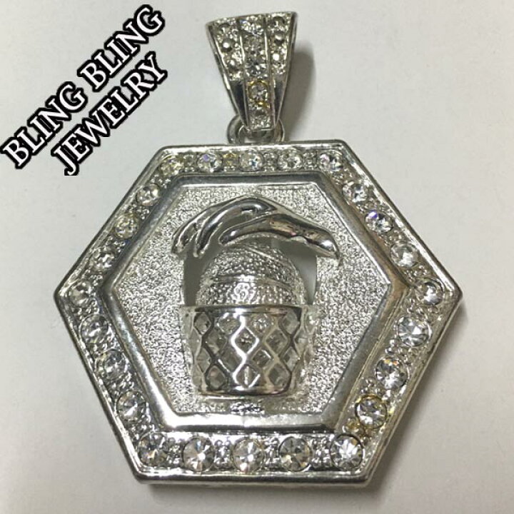 楽天市場 送料無料 セール Hiphopジュエリー メンズ ネックレス トップ バスケットボール ジルコニア シルバー 925 プレーティング ストリート スタイル ヒップホップ アクセサリー ブリンブリン ジュエリー Hiphop B系 ファッション ブランド ミュージック