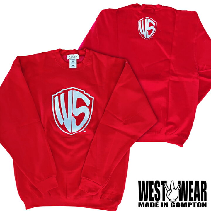 楽天市場】再入荷なし レアアイテム WEST WEAR メンズ スエット WS 
