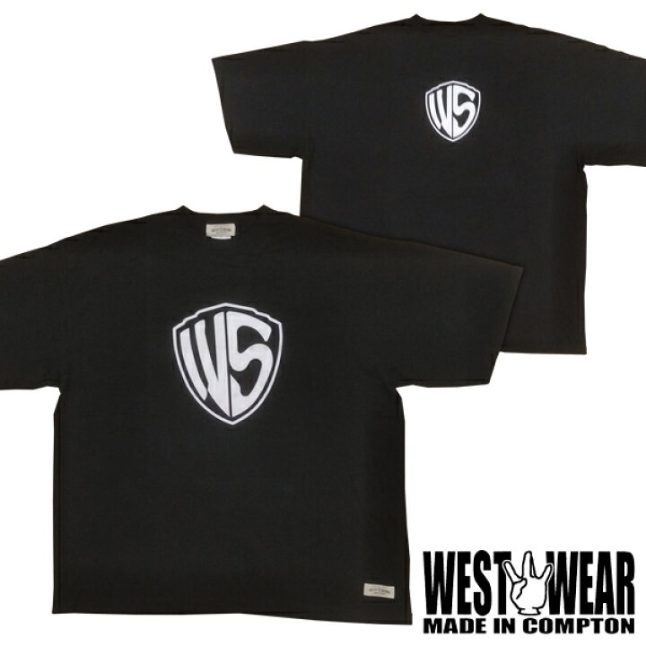 楽天市場】WEST WEAR メンズ 半袖 Tシャツ WS プリント 枠 ロゴ 