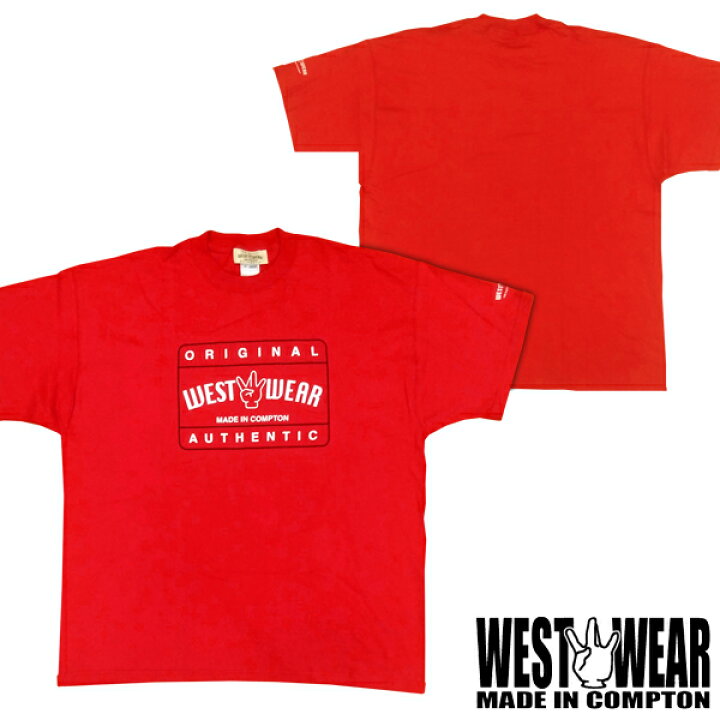 楽天市場】WEST WEAR メンズ 半袖 Tシャツ WESTWEAR AUTHENTIC 