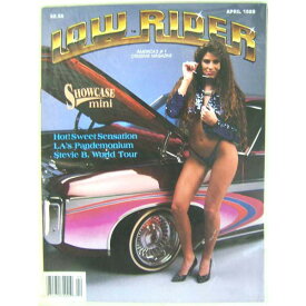 【US版 ローライダーマガジン】1989年4月号【Vintage Lowrider Magazine USA】April 1989 絶版 ビンテージ 輸入雑誌 自動車雑誌 カーマガジン カスタムカー 自動車 雑誌 カスタム 改造 ペイント アメ車 インパラ キャデラック ローマガ ローライディング USDM スポコン