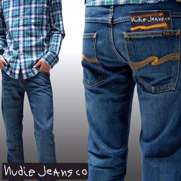 楽天市場】ヌーディージーンズ NUDIE JEANS メンズ ストレート デニム 