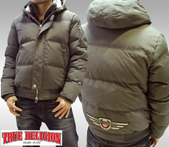 楽天市場 トゥルーレリジョン メンズ ダウンジャケット 0種類の品揃え True Religion Aviator Anthrazit ミリタリー ダウン ジャケット アウター Laセレブ 愛用 ハイブランド サファリ カジュアル ファッション 雑誌 掲載 デニム ブランド サーフ スタイル 正規