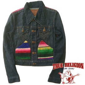 トゥルーレリジョン レディース デニム ジャケット 【200種類の品揃え】 TRUE RELIGION JADA BAJA RETRO JACKET LZD セレブ 着用 ハイブランド ジーンズ サファリ セレカジ カジュアル ファッション 雑誌 掲載 ブランド アメカジ サーフ スタイル セール