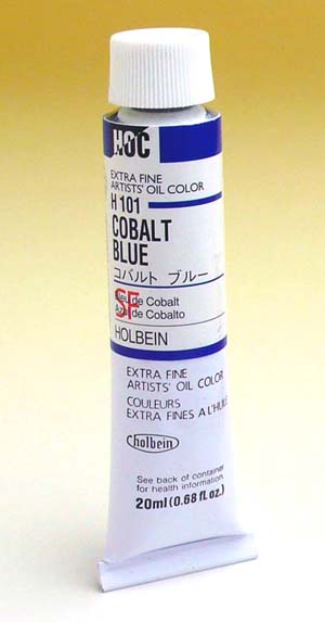 新商品 新型 ホルベイン油絵具 単色コバルト ブルー9号チューブ H301シリーズE チープ 40ml
