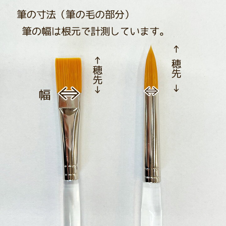 楽天市場】ナムラ 水彩画 筆CN クリスタルナイロン 8号名村大成堂 画筆 