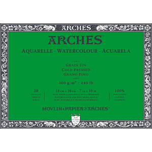 y1܂Ń[OKzARCHES AV ʎ ubN 300g/m2wR[hvXxזځit@j20 180×260mm AVubNy񂹕iz