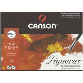 【メール便OK】キャンソン フィゲラス パッド（Figueras）24×33cm(F4) 10枚入り 油絵用 アクリル用