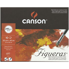【オイルパッドの定番】キャンソン フィゲラス パッド（Figueras）33×41cm (F6) 10枚入り 油絵用 アクリル用