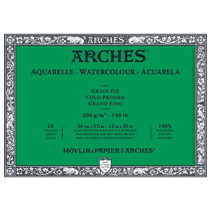 yzy񂹕izARCHES AV ʎ ubN 300g/m2ז 20 360×510mm AVubN