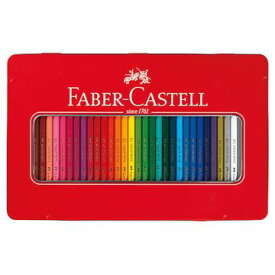 ファーバーカステル 赤缶 油性色鉛筆 36色セットコロリアージュ 大人の塗り絵 に最適