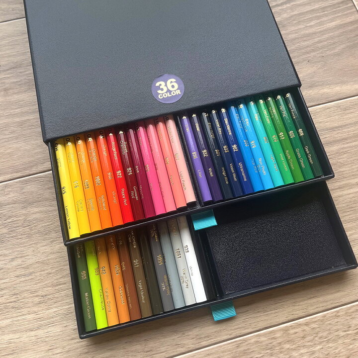 楽天市場】デザートカラー 色鉛筆 36色セットDesArt Color カリスマ 