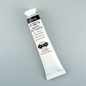 アーチスト・オイルカラーW&N 油絵具 単色ウィンザー&ニュートン034 ブルーブラック 21ml