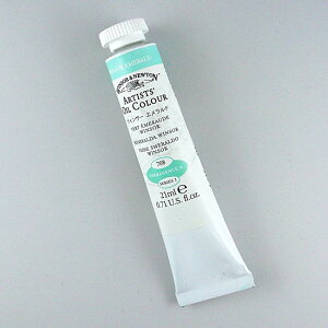 アーチスト・オイルカラーW&N 油絵具 単色ウィンザー&ニュートン708 ウィンザーエメラルド 21ml