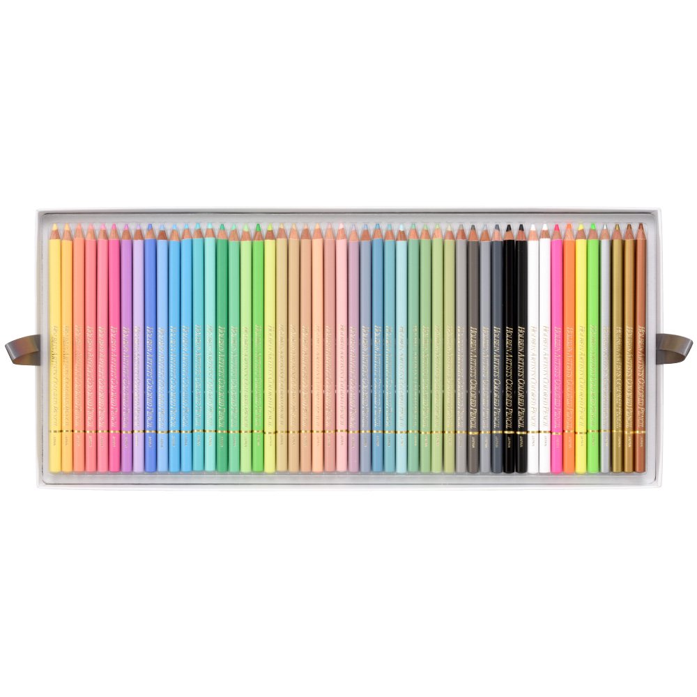 【あす楽対応】【送料無料】ホルベイン アーチスト色鉛筆 100色セット | 中善画廊